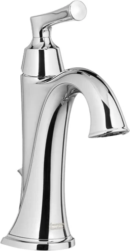 Miniatura 3 de American Standard 7722.101 Estate - Grifo de baño de un solo orificio - Incluye drenaje desplegable de metal Speed Connect - Cromo pulido
