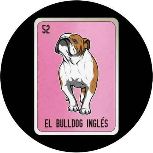 Miniatura 3 de El Bulldog Ingles Mexican Slang Chicano Bingo Cards PopSockets Swappable PopGrip
