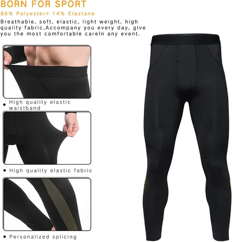 Miniatura 5 de JoofEric Conjunto de ropa interior térmica para hombre, forro polar, parte superior e inferior, ropa interior cálida y larga, trajes deportivos