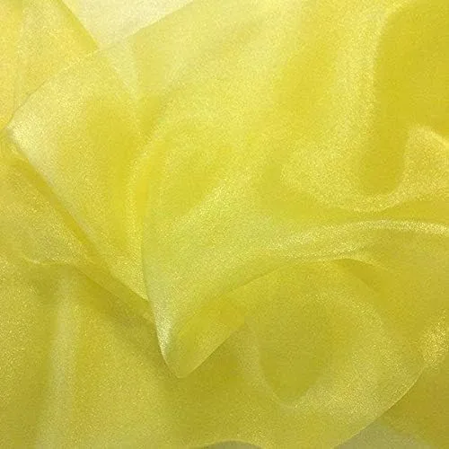 Miniatura 4 de Valentina Textile Inc, Tela de organza transparente brillante para moda, manualidades, decoración, 60 pulgadas de ancho (1 yarda, aguamarina)