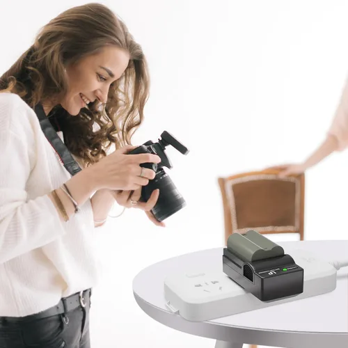 Miniatura 8 de LP EN-EL3e Paquete de cargador de batería, repuesto para Nikon EN EL3e, EL3, EL3a, MH-18, MH-18a, MH-19, compatible con Nikon D700, D300s, D300