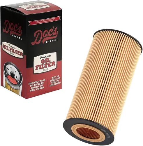 Doc's Diesel Filtro de aceite D5526 | Compatible con Ford 6.0L/6.4L Super Duty F250, F350, F450, F550 2003-2010, Ford 6.0L Excursion 2003-2005 |