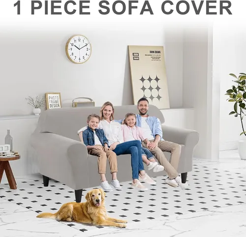 Miniatura 105 de Funda para Sofá de Terciopelo, Fundas Elásticas para Sofá para Funda Principal Separada/Respaldos y Cojines de Asiento, Funda para Sofá, para Fundas