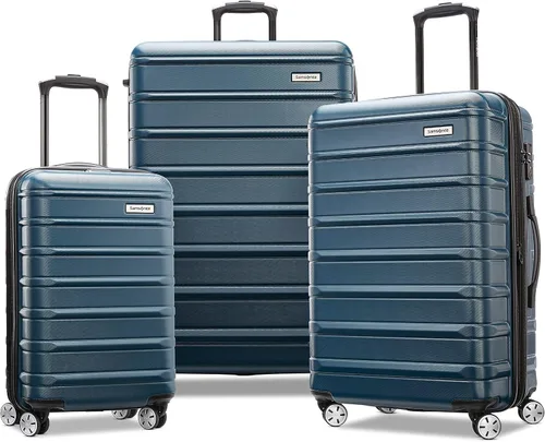 Miniatura 44 de Samsonite Omni 2 - Equipaje rígido extensible con ruedas giratorias, Plateado (Arctic Silver)