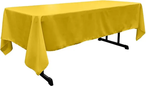 Miniatura 49 de New Creations Fabric & Foam Inc - Mantel rectangular de popelina de poliéster de 60 pulgadas de ancho por 120 pulgadas de largo. (Avocado)