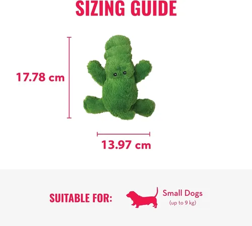 Miniatura 4 de KONG Ali Alligator Cozie - Juguete para perro, pequeño