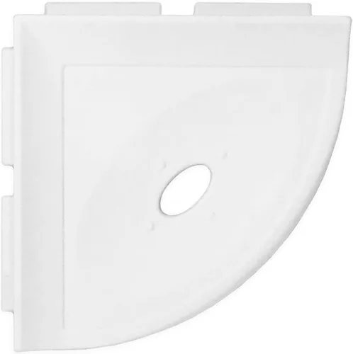 Questech Decor - Jabonera de ducha, tapada para una nueva construcción, estante de ducha esquinero para paredes de ducha con azulejos, organizador