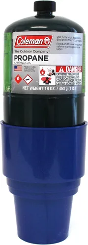 Miniatura 5 de JSP Manufacturing Portavasos para carrito de golf EZGO Club Car, soporte de repuesto Yamaha para cilindro de propano portátil de 16.4 oz o soporte