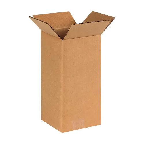 BOXES FAST Cajas de cartón corrugado de 6 x 6 x 12 pulgadas de alto, 6 pulgadas de largo x 6 pulgadas de ancho x 12 pulgadas de alto, paquete de 25