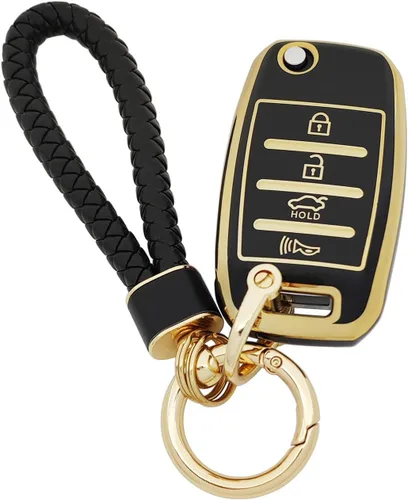 Miniatura 21 de Funda para Llavero de Coche Llavero Funda de Llave de TPU Suave Carcasa de Protección Portallaves Accesorios