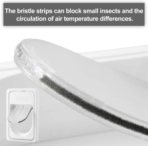 Miniatura 6 de Puerta electrónica inteligente para mascotas, puerta automática para perros y gatos con 3 modos, sensor electrónico alimentado por batería, puerta