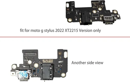 Miniatura 2 de Moto G Stylus 2022 XT2215 - Puerto de carga de repuesto para Moto Rola, Moto g Stylus 2022 XT2215 de 6.0 pulgadas