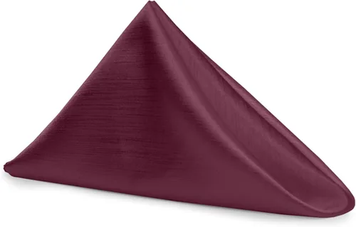 Miniatura 108 de Ultimate Textile -1 docena de servilletas reversibles Shantung Satin - Majestic - Servilletas de tela Majestic de 17 x 17 pulgadas, color marrón