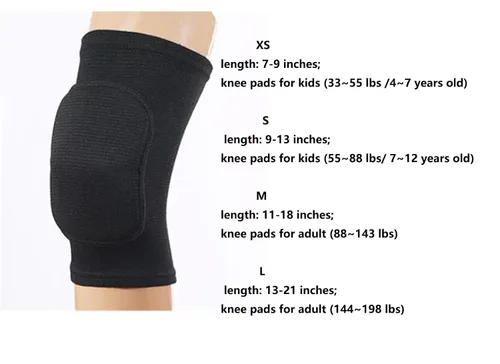 Miniatura 2 de YYaaloa Rodilleras suaves para mujer, rodilleras de lucha libre, voleibol, baile, fútbol, yoga, baloncesto y patinaje, soporte elástico flexible