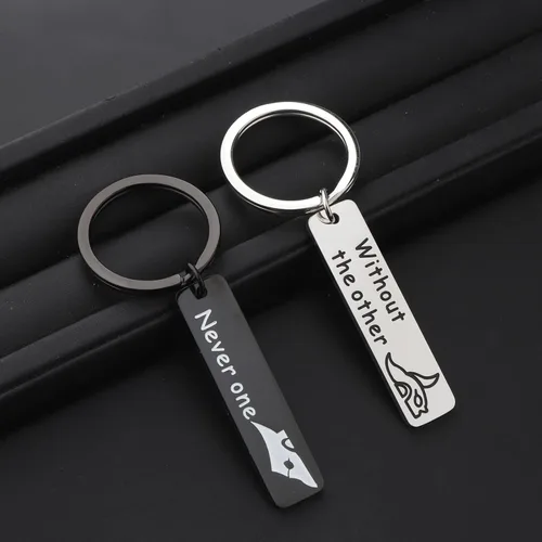 Miniatura 4 de FAADBUK Llavero inspirado en la Liga de Legen regalo de los cazadores eternos regalo para parejas nunca uno sin el otro