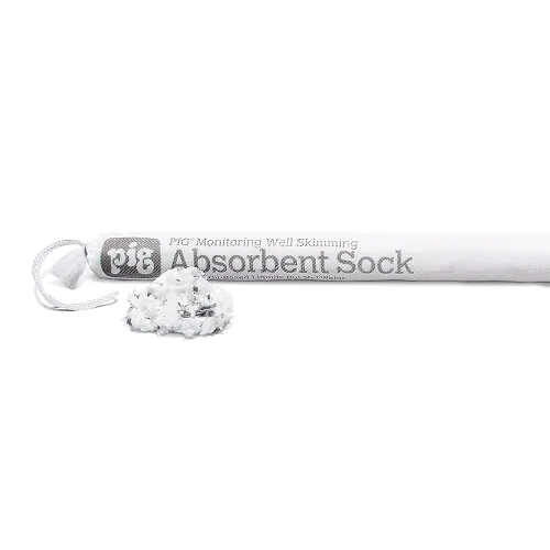Miniatura 4 de PIG Calcetín de monitoreo para pozo Absorbe líquidos a base de aceite Absorción de 17 onzas 30 calcetines 1.5 pulgadas de diámetro x 18