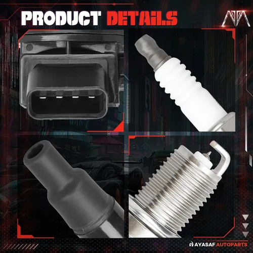 Miniatura 2 de Juego de 8 bobinas de encendido y bujías UF230 para Lexus 2003-2009 GX470, 2001-2006 LS430, 2002-2010 SC430, para Toyota 2003-2009 4Runner, Land