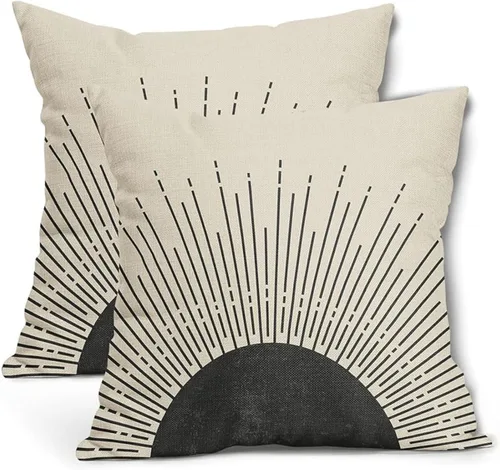 Miniatura 81 de Fundas de almohada de metal marrón óxido de 16 x 16 pulgadas, color dorado oxidado, canela, cobre, bronce, fundas metálicas, juego de 2 almohadas