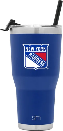 Miniatura 16 de Simple Modern Vaso Cruiser Cruiser con licencia oficial de la NHL Arizona Coyote de 30 onzas, taza de viaje aislada con tapa abatible y popote