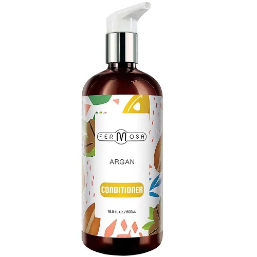 Miniatura 5 de Fermosa Paquete de champú y acondicionador de aceite de argán, hidratante e hidratante, aceite de argán marroquí, sin sulfato, tratamiento