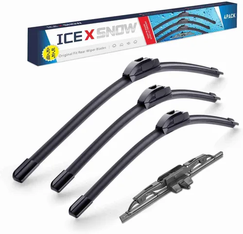 Miniatura 33 de 3 Limpiadores 24"/17"/13" Limpiaparabrisas de Repuesto para GMC Terrain Chevy Equinox 2017 2016 2015 2014 2013 2012 2011 2010 Limpiaparabrisas