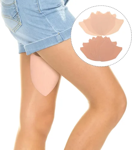 Miniatura 7 de 10pcs Anti Thigh Chafing Stick with Elastic Fabric and Non-Woven Pads, Invisible Inner Thigh Protection for Friction Prevention, Sweat-Resistant