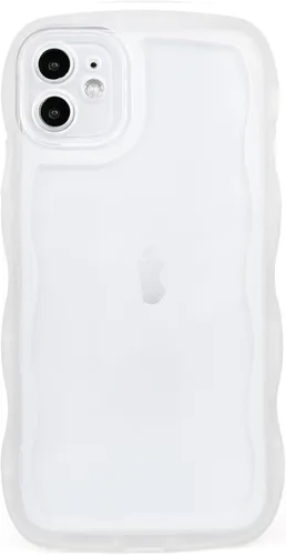 Miniatura 101 de SKYLMW Compatible con iPhone 6s Plus/6 Plus Case de 5.5", Linda Kawaii Marco Ondulado Rizado Forma de Marco Funda de Silicona Suave Resistente a