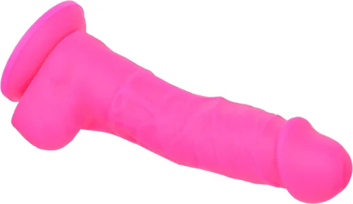 Colours Pleasures - Consolador de silicona para dong, rosa, 5 pulgadas