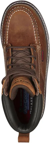 Miniatura 4 de Skechers Kadmiel - Botas de trabajo Bennot para hombre, marrón oscuro (Dark Brown Lariat)