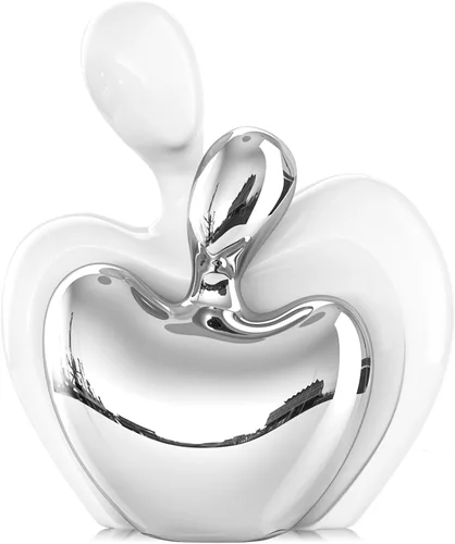 Miniatura 9 de XMGZQ Figuras de cerámica azul y blanca para decoración del hogar, compromiso de boda, regalo romántico para marido, esposa, estatua de amor grande