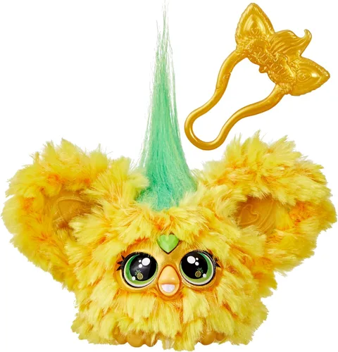 Miniatura 14 de Furby Furblets Groo-Vee Amigo Mini, más de 45 sonidos y música, habla solo Furbish, juguetes de peluche electrónicos, morado, regalos
