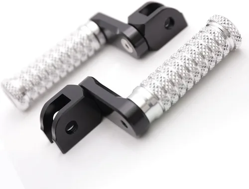 Miniatura 19 de MC MOTOPARTS POLE - Clavijas de pie delanteras elevadoras de extensión CNC de 0.984 in compatibles con YZF R3 2015-2017