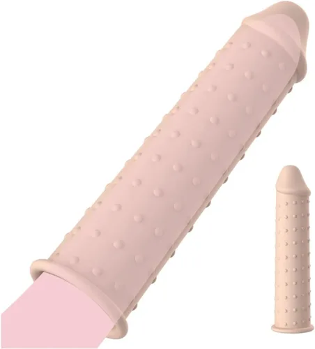 Miniatura 3 de Suave pene manga retraso eyaculación juguetes sexuales reutilizables para hombres erección Penig anillo silicona condón dildo ampliación