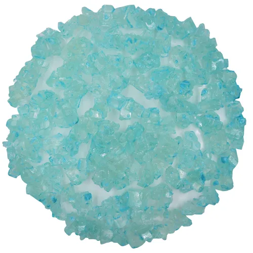 Miniatura 4 de FirstChoiceCandy Rock Candy Strings - Bolsa a granel de 1.5 libras (algodón azul claro)