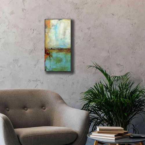 Miniatura 8 de Epic Graffiti Arte de pared en lienzo Giclée 'Urban East IV' por Erin Ashley, 12 x 24 pulgadas