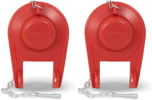 Miniatura 8 de Korky 2017BP - Válvula de inodoro universal de 2 pulgadas de alto rendimiento, de goma de larga duración, fácil de instalar, fabricada en Estados