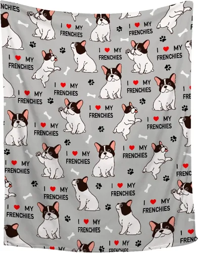 Miniatura 18 de Manta personalizada para perro, impresión de pata personalizada, regalo súper suave para mascotas, 30 x 40 pulgadas, tamaño pequeño y mascota