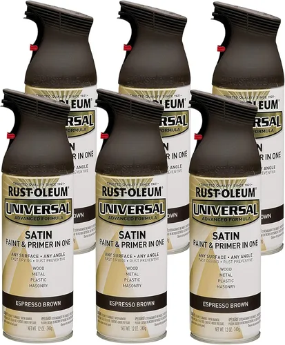 Miniatura 94 de Rust-Oleum 245197 Pintura en aerosol universal para todas las superficies, 12 onzas, negro satinado