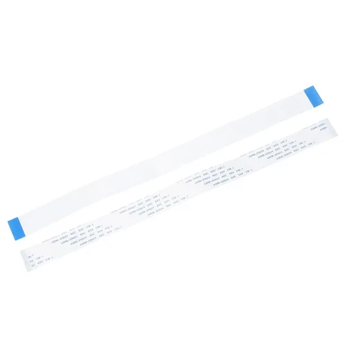 Miniatura 20 de uxcell Cable plano flexible, 10 pines de 0.020 in de paso de 5.906 in FPC FFC cable de cinta flexible para TV LCD, reproductor de DVD, laptop, 5