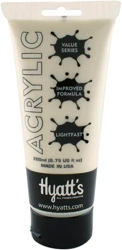 Miniatura 15 de Hyatt's Alizarine - Pintura acrílica carmesí Tubo de pintura acrílica de 2.5 fl oz de grado artístico Secado rápido y pintura no tóxica
