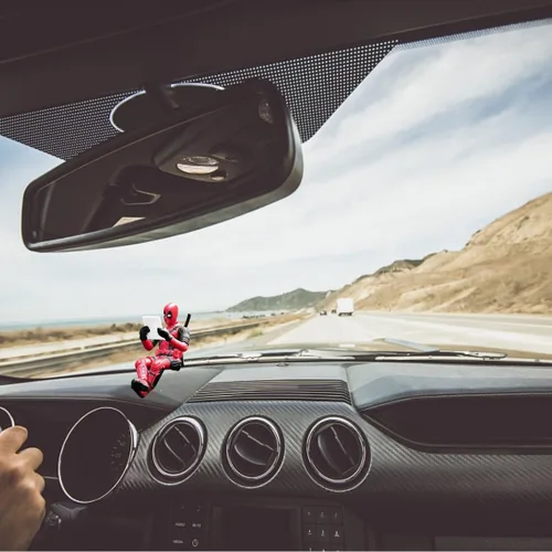 Miniatura 5 de Adorno oscilante para automóvil, accesorios para espejo retrovisor, bonito colgante de anime, decoración interior para jardinería, hombre y mujer