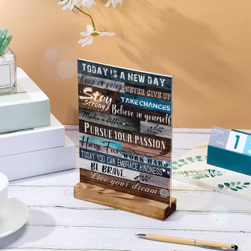 Miniatura 4 de Namalu Regalos de decoración de escritorio con citas inspiradoras para mujeres, regalos de aliento para mejores amigas, regalos motivacionales