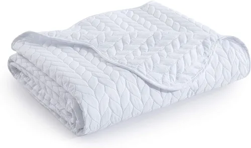 Miniatura 63 de MOONLIGHT20015 Edredón tamaño King (106 x 96 pulgadas) con 2 fundas de almohada (20 x 36 + 2 pulgadas) para todas las estaciones, juego de cama Azul