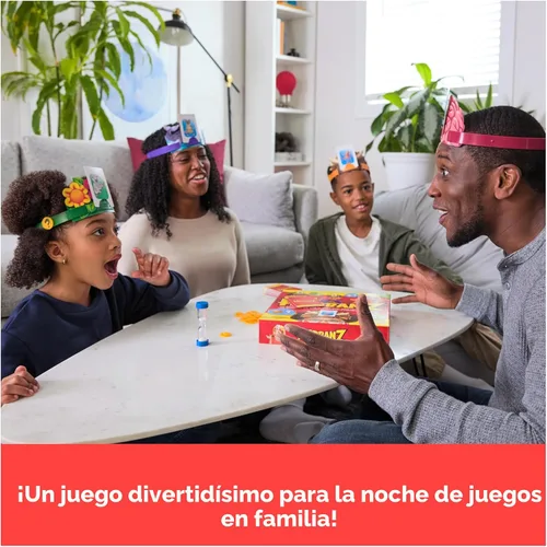 Miniatura 2 de Spin Master Games, Hedbanz Edición 2023 con nuevas cartas, juego de mesa de adivinanzas de imágenes, para familia y niños, 2-6 jugadores