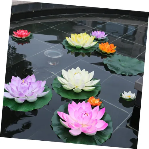 Miniatura 5 de Mipcase Decoraciones de bosque encantado, decoraciones de bosque encantado, flores flotantes artificiales, decoración de flores artificiales