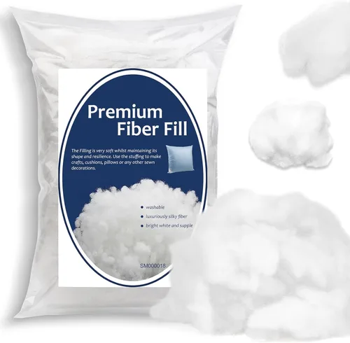 Miniatura 9 de Bupete Relleno de almohada de 21 oz/600 g, relleno de relleno de poliéster (1.8 oz ~ 4.18 libras), relleno para almohadas para manualidades