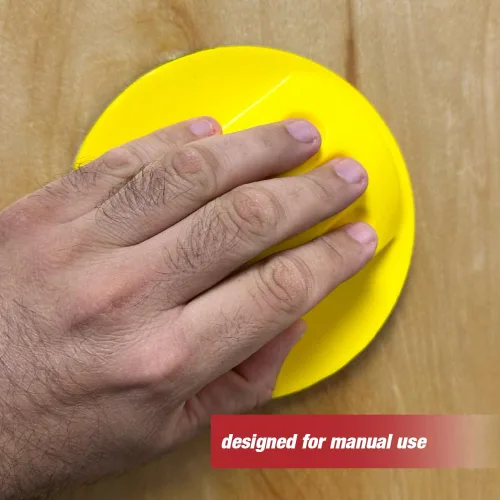Miniatura 5 de Kit de bloques de gancho y bucle de 6 pulgadas para lijado a mano y mouse de 6 pulgadas, almohadillas de interfaz ideales para carpintería