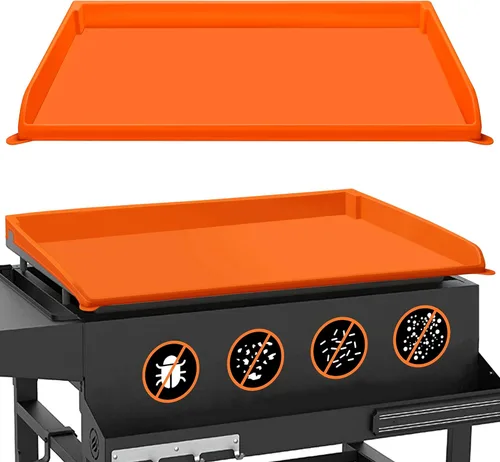Miniatura 9 de NancyL Cubierta de Plancha de Silicona de 36 Pulgadas para Blackstone, Alfombrilla de Plancha Envolvente Completa de 36" Protectora para Parrilla