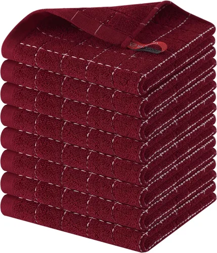 Miniatura 153 de Homaxy Paños de cocina 100% algodón de felpa, toallas de cocina ultra suaves y absorbentes para la cocina, adecuadas para secar y lavar platos