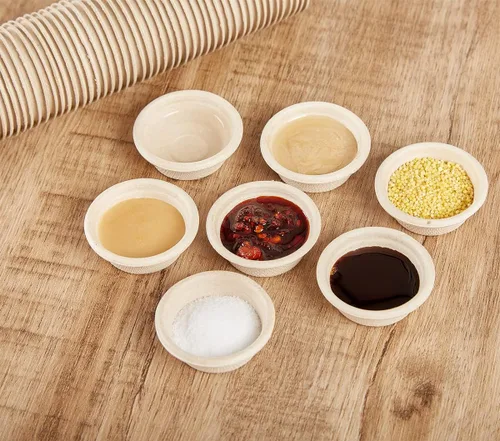 Miniatura 3 de Paquete de 300 tazas de alimentación de papel, 0.5 onzas, Gecko alimentos y agua, soporte para repisas de alimentos, cuencos para lagartos Gecko